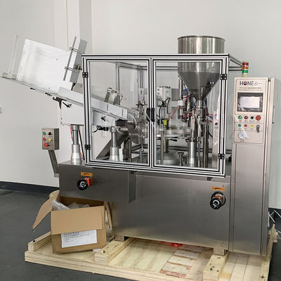 工業用プラスチックチューブフィラー 2KW 油脂の詰め込み密封機