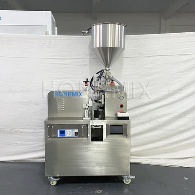 シングルノズル マニュアルチューブフィラー 220V プラスチックチューブシール機