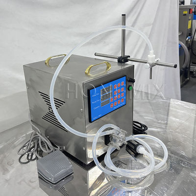 液体オイルボトル詰め機 半自動ペリスタルティックポンプ詰め機