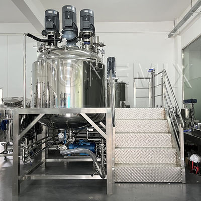 固定真空エムルジ化ミキサー 1000L歯磨き粉製造機 5.5KW