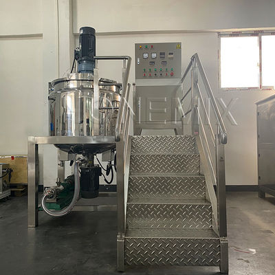 小型液体石けん製造機 300L シャンプーミキサー 機動機