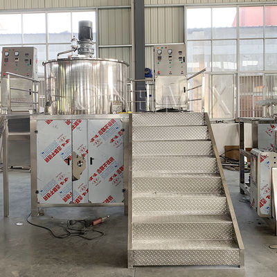 化学洗浄剤液体ミキサー機械 工業用高切削ミキサーホモゲナイザー