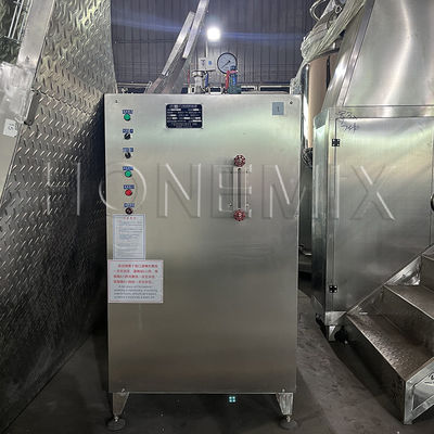 垂直電気蒸気発電機 10A ガス蒸気ボイラー タンク暖房