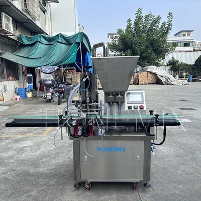 自動ギアポンプ バスローション 2頭 充填機 肺動力給餌材料