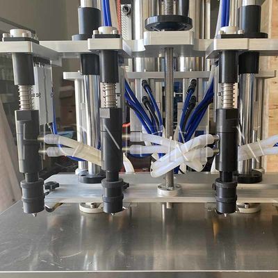 液体香水製造機器 4 頭自動香水詰め機