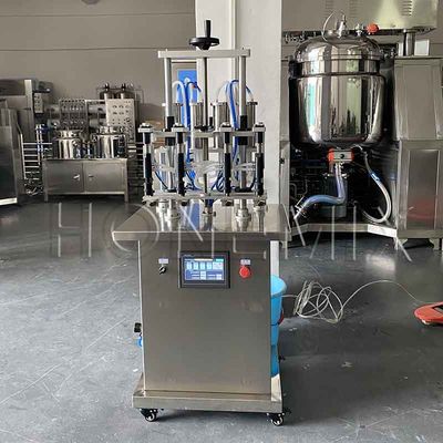 液体香水製造機器 4 頭自動香水詰め機