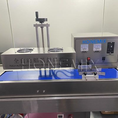 水平アルミホイルシール機 3KW ボトルキャップ用