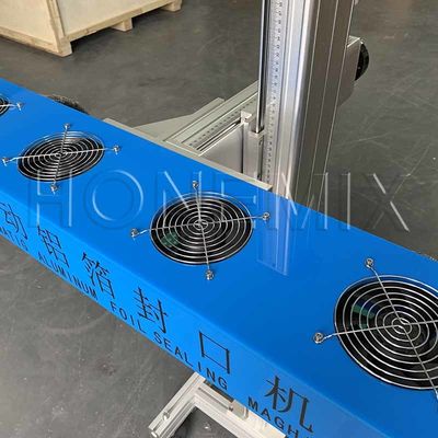 強力な自動包装機 5000W プラスチックボトルキャップシラー