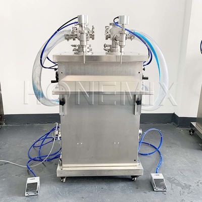 垂直自動シャンプー 2ノズルのボトル詰め機