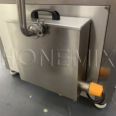 2つの詰めノズルを持つ自動加熱クリーム詰め機