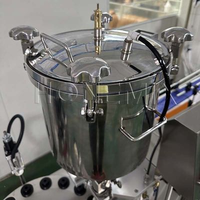 リップグロスの隠し機のためのローータリー定量クリーム充填機220V
