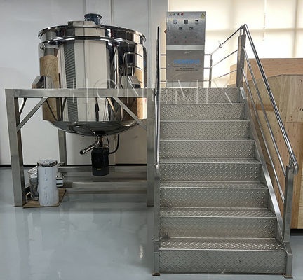 シャワーゲルミキサー 3000L ホモゲナイザー ジャケット 暖房ミキサータンク