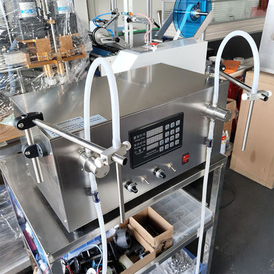 小さなボトル詰め機 ダブルヘッド洗剤詰め機