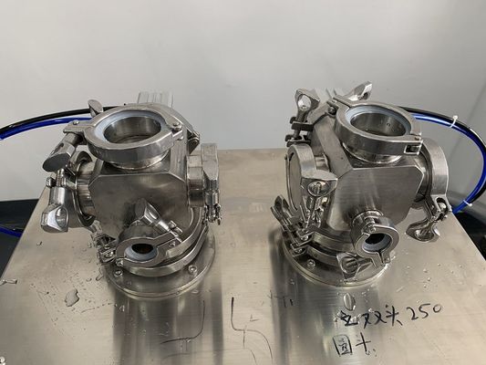 垂直ピストン詰め機 圧力制御 クリーム詰め機 2頭